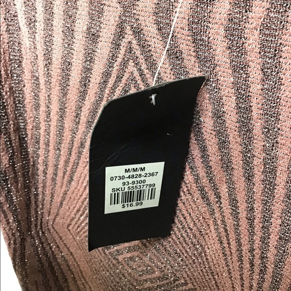 Shimmery Pink Mini Bodycon Dress - Picture 4 of 4